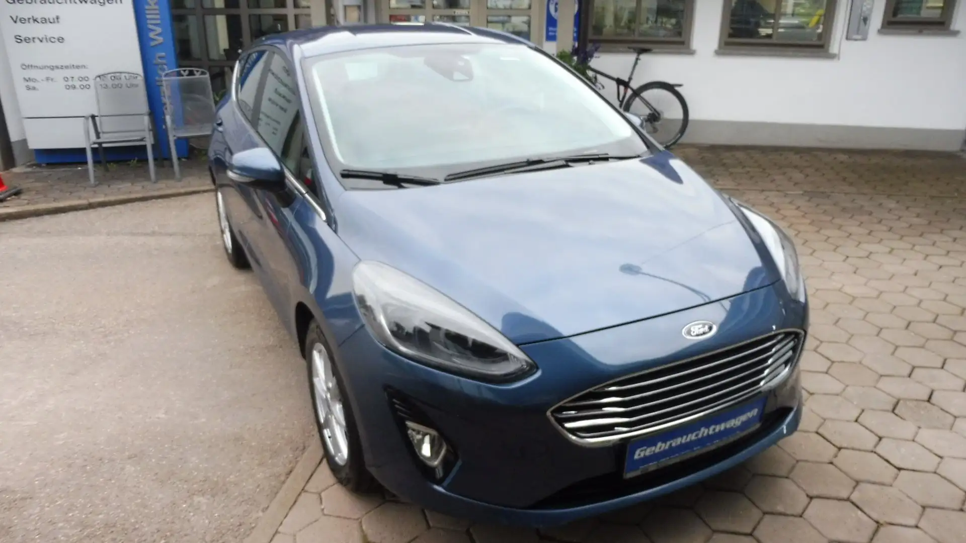 Ford Fiesta Titanium 5-türig Blau - 1