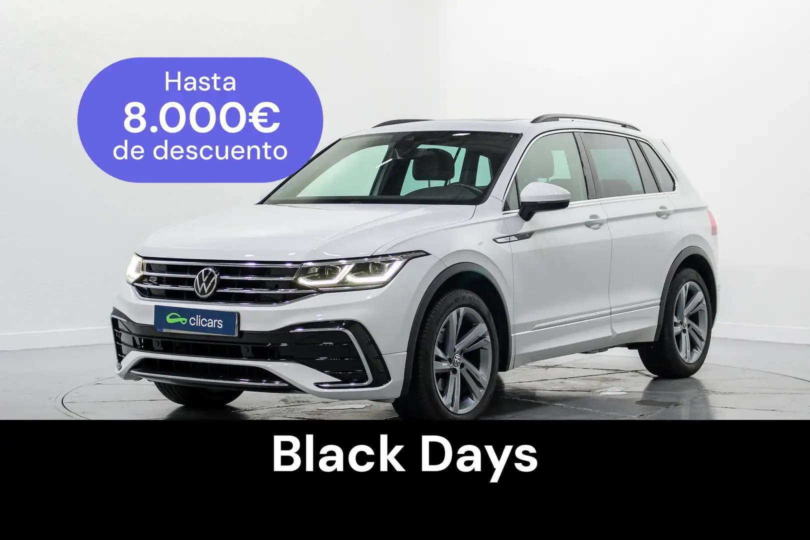 Volkswagen Tiguan 2.0TDI R-Line DSG 110kW Blanc - 1