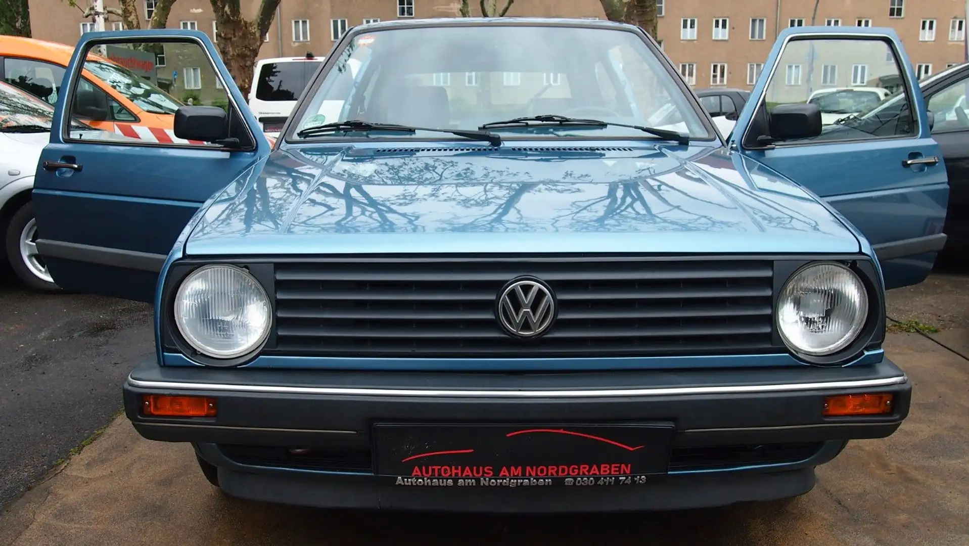 Volkswagen Golf GOLF 2 II GL 1.Hand 99800 km WIE NEU !!! Синий - 1