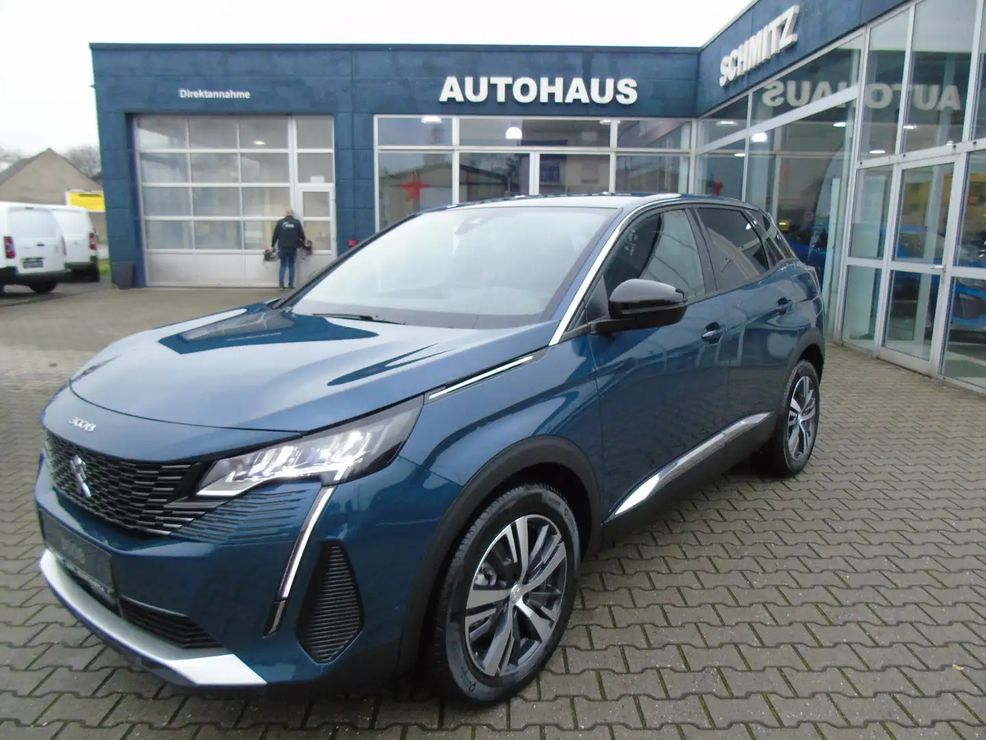 Peugeot 3008 Allure Pack PT 130 Eco-LED Scheinwerfer Navigation Blau - 1
