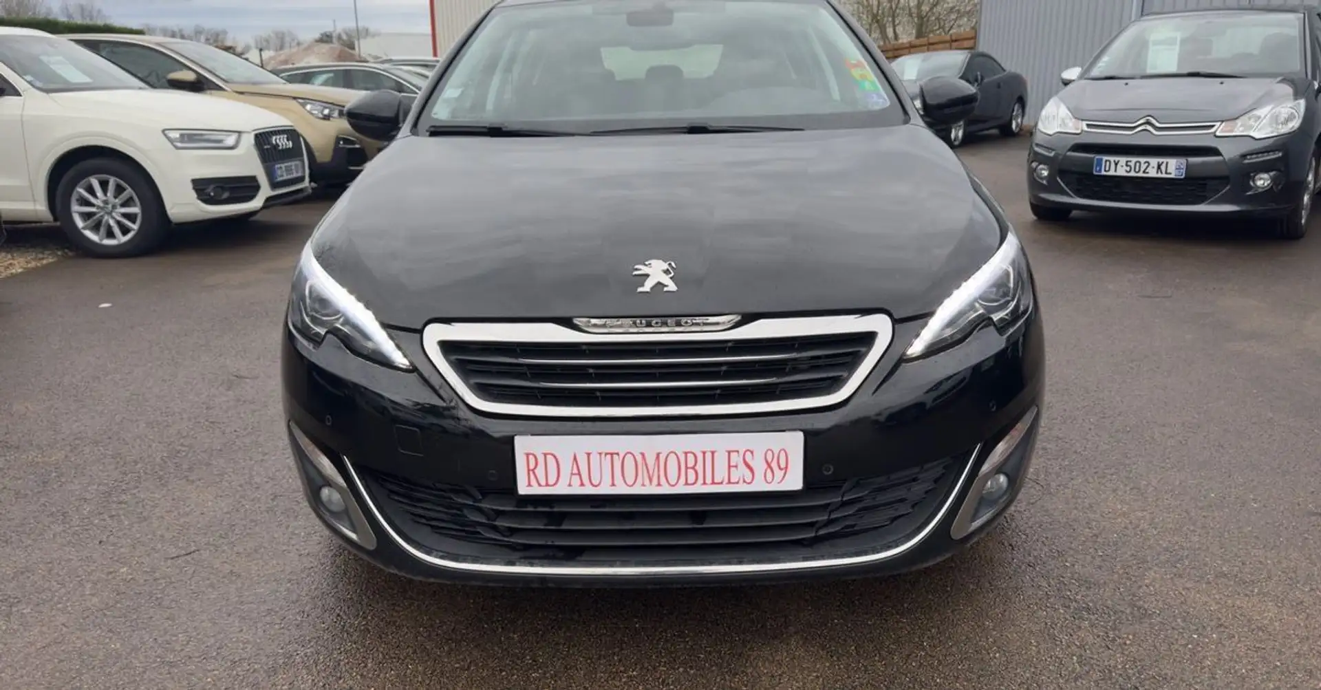 Peugeot 308 1.2 PTEC 130 CH Allure EAT6 MOTEUR 60000 KM Noir - 2