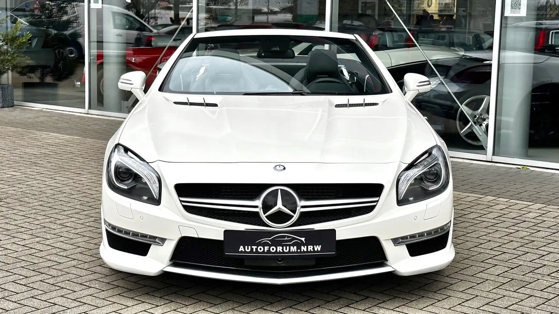 Mercedes-Benz SL 63 AMG V8 Biturbo - R231 - 1. Hand - Massage - 42038km bijela - 2