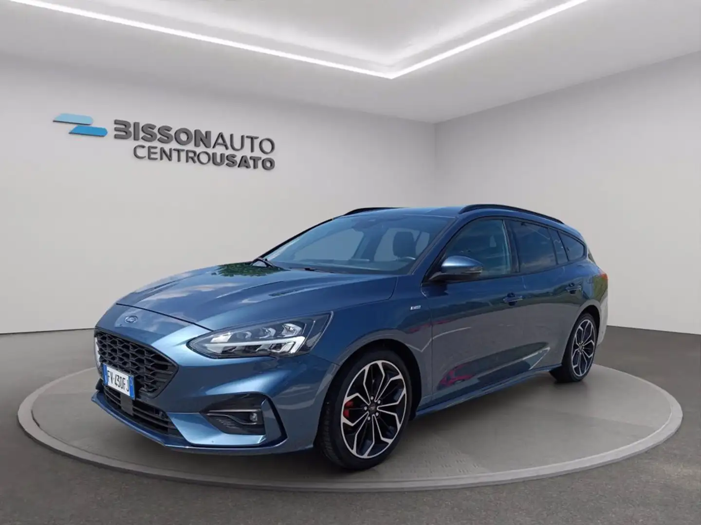 Ford Focus SW 1.5 ecoblue ST-Line s&s 120cv Bleu - 1