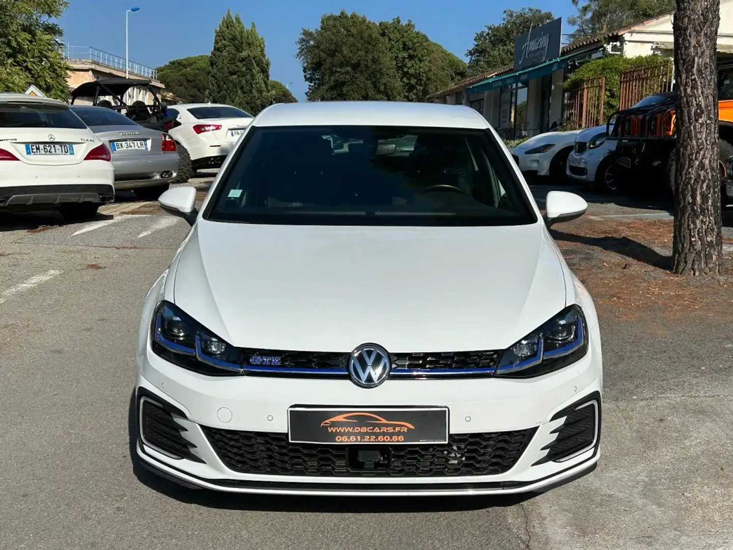 Volkswagen Golf GTE Hybride Rechargeable 1.4 TSI 204 DSG6 / 1ÈRE M Blanc - 2