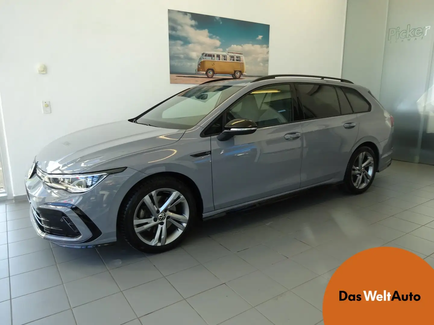 Volkswagen Golf Variant R-Line TDI 4MOTION DSG Grijs - 1