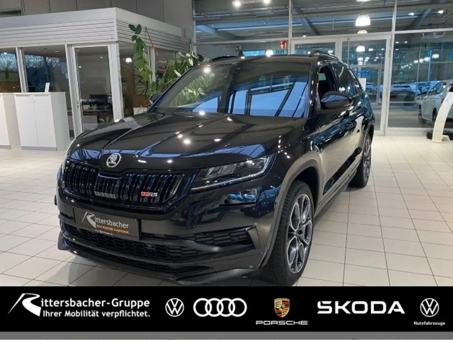 Skoda Kodiaq RS 2.0 Bi-TDI DSG 4x4 AHK Navi Kamera Schwarz - 1