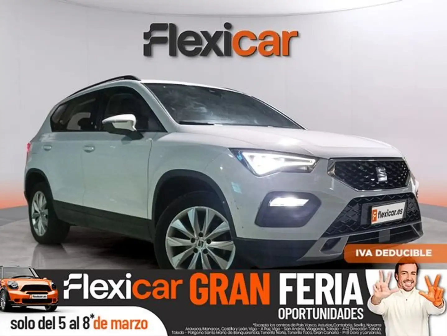 SEAT Ateca 1.5 EcoTSI S&S FR XS DSG Weiß - 1