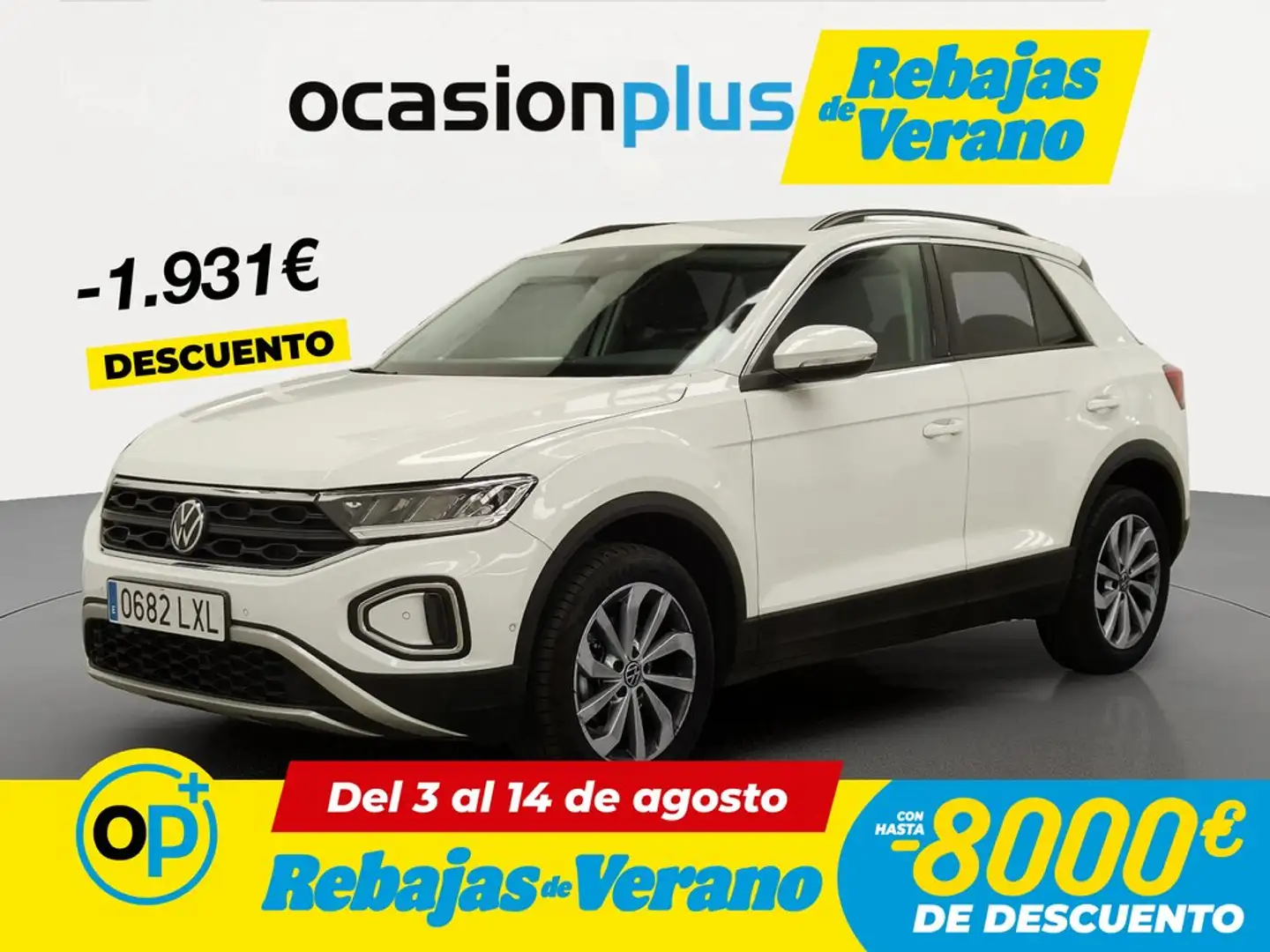 Volkswagen T-Roc 2.0TDI Life 85kW Blanco - 1