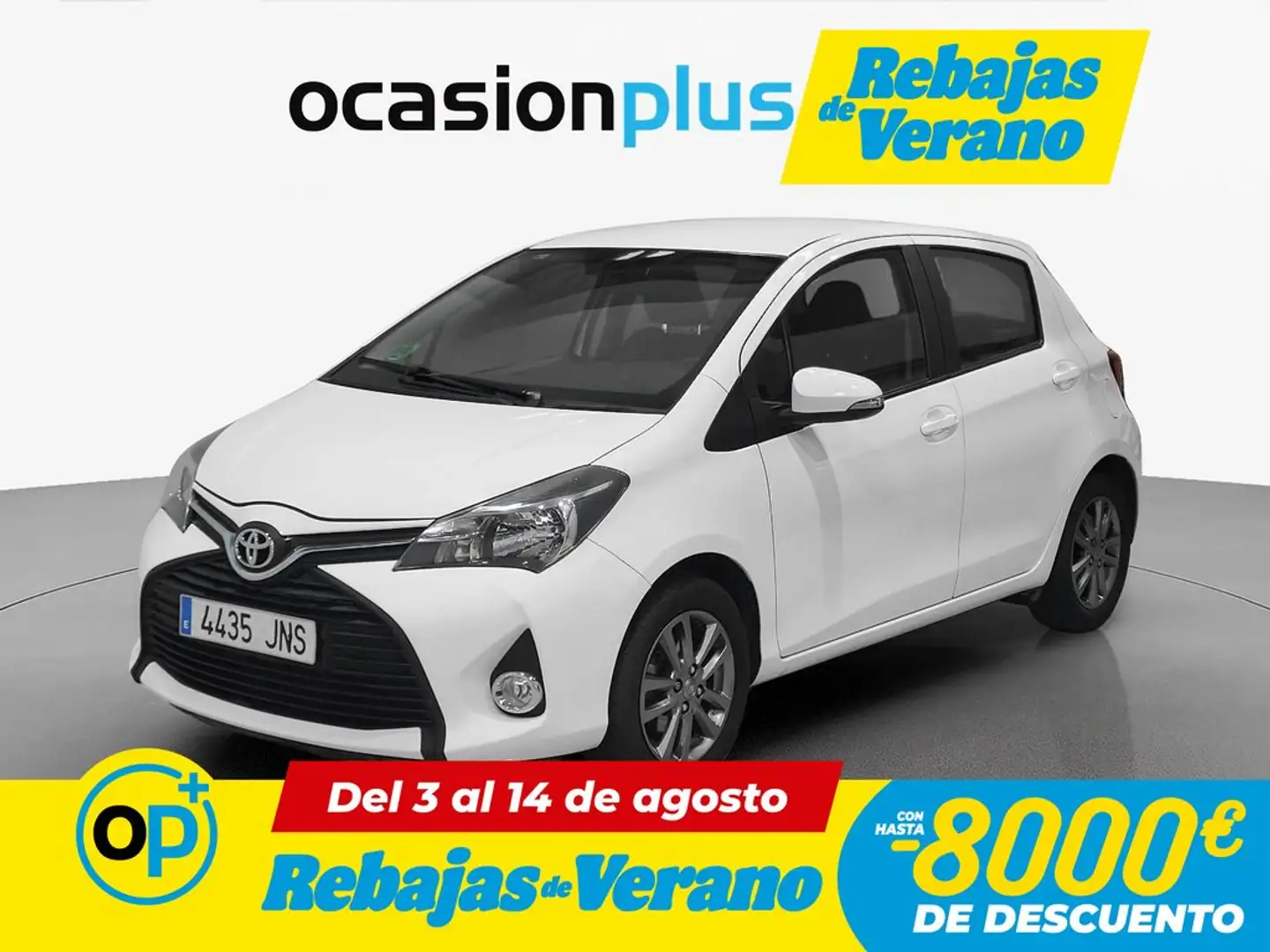 Toyota Yaris 1.0 City Blanco - 1