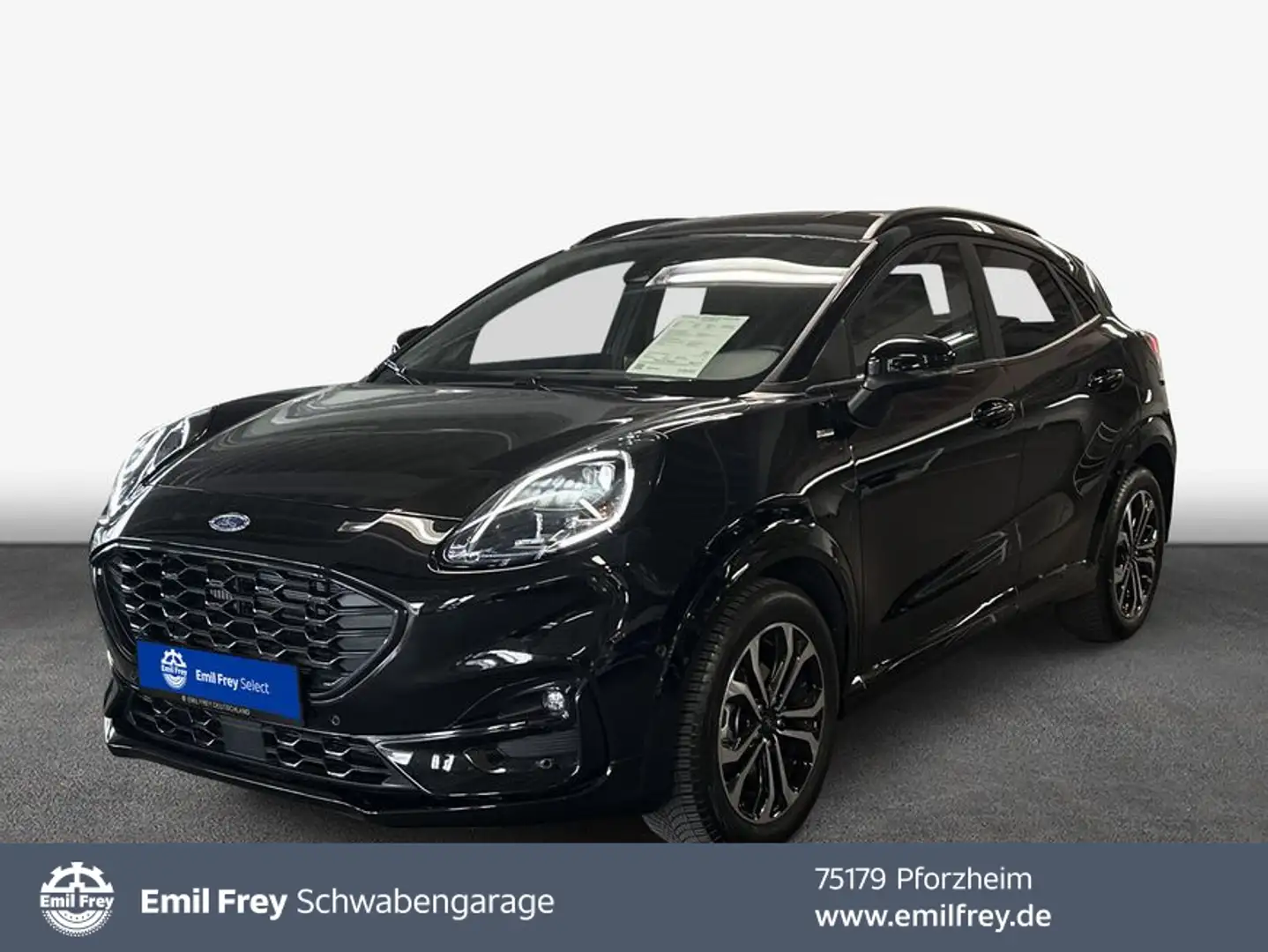 Ford Puma 1.0 EcoBoost Hybrid Aut. ST-LINE X Schwarz - 1
