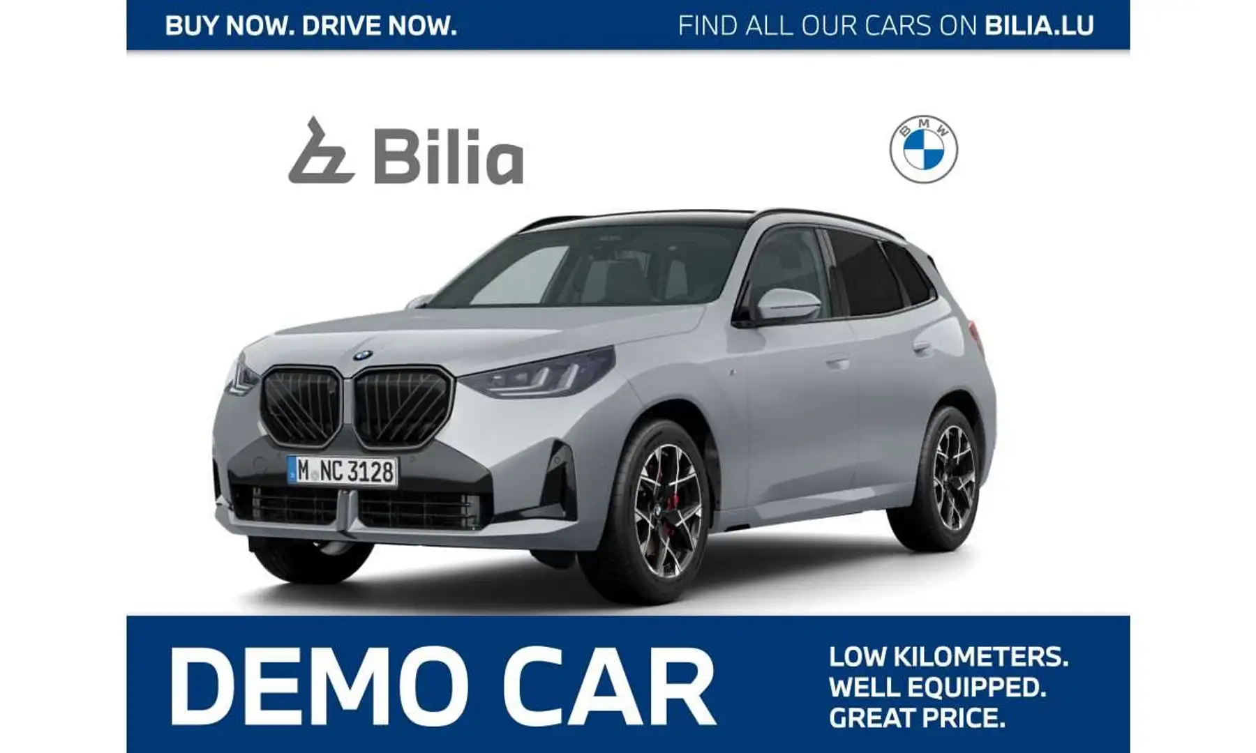 BMW X3 20d xDrive M Sport M Sportpaket HK HiFi DAB Gris - 1