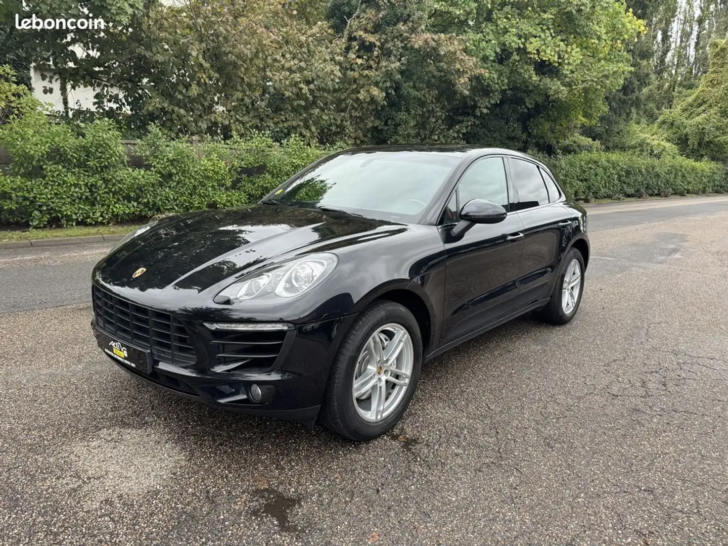 Porsche Macan 3.0 V6 258ch S Diesel PDK Schwarz - 2