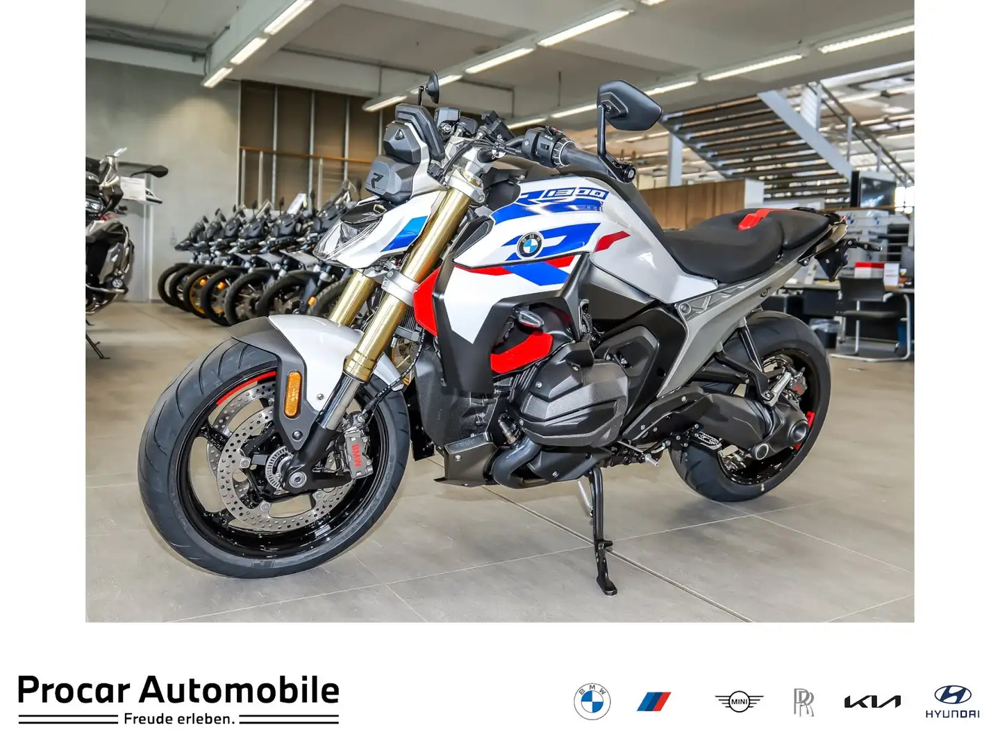 BMW K 1300 R R 1300 R ACC LED Tempomat Sitzheiz. V+H LM ABS Weiß - 1