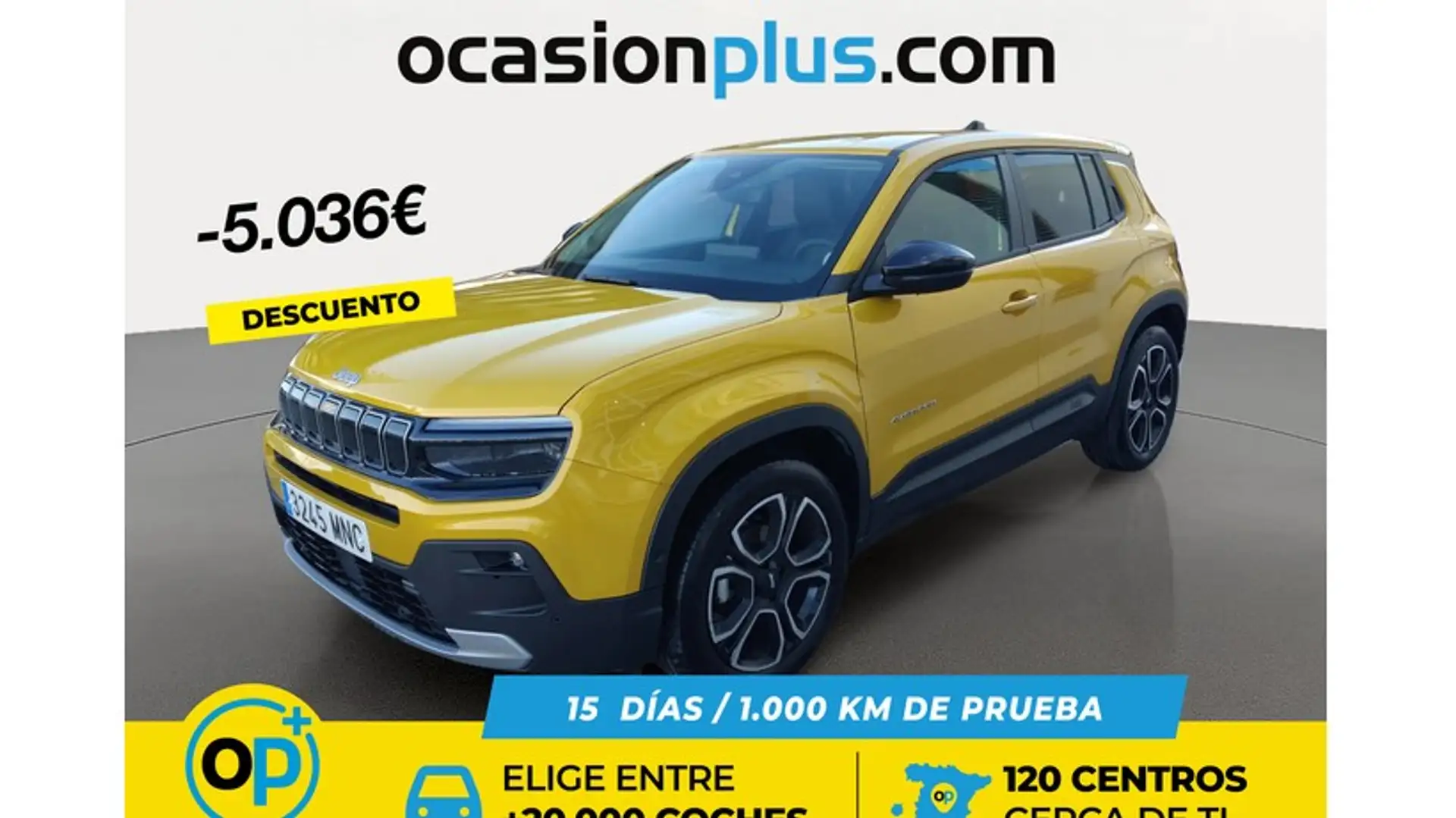 Jeep Avenger 1.2 Summit 74KW Amarillo - 1