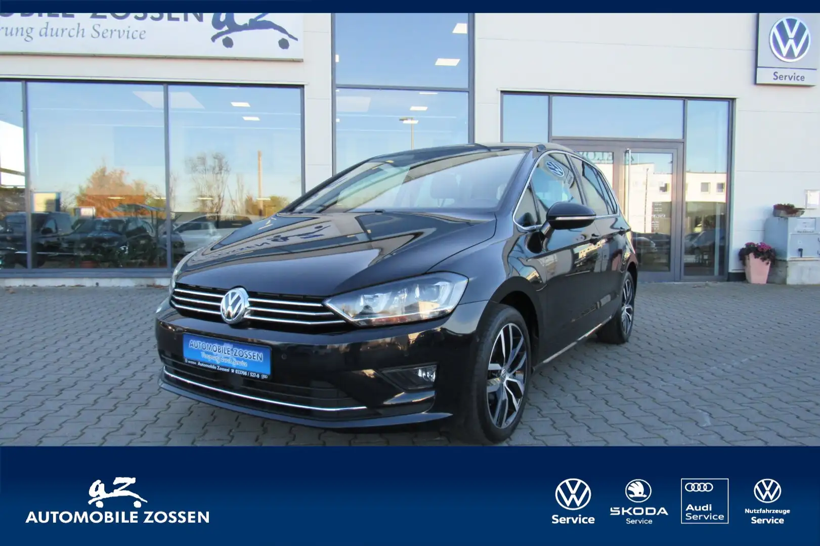 Volkswagen Golf Sportsvan Golf VII Sportsvan 1.4 TSI BMT Highline Navi/BC Noir - 1