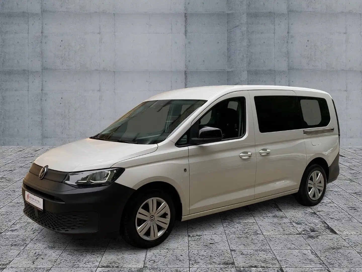 Volkswagen Caddy 2.0 TDI DSG NAVI+BT+DAB+GRA+SHZ+KLIMA Weiß - 2