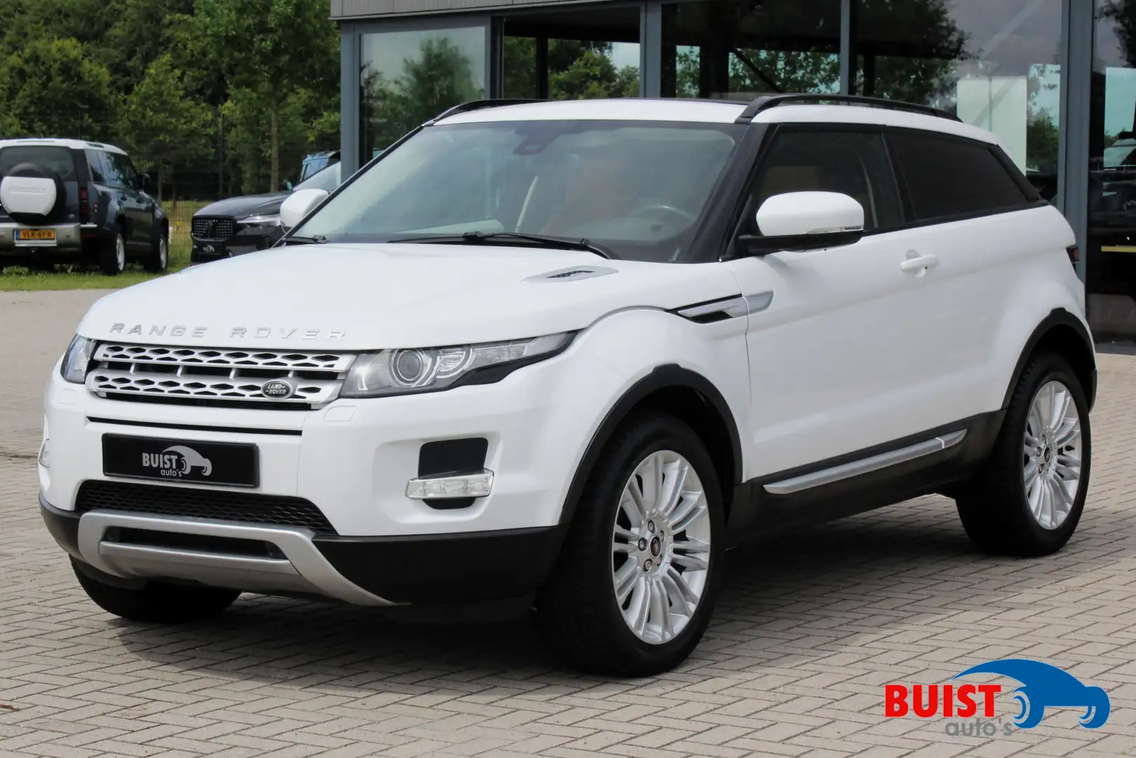 Land Rover Range Rover Evoque Coupé 2.2 SD4 4WD 190pk Dynamic PANO LEER 19" MERI Alb - 1