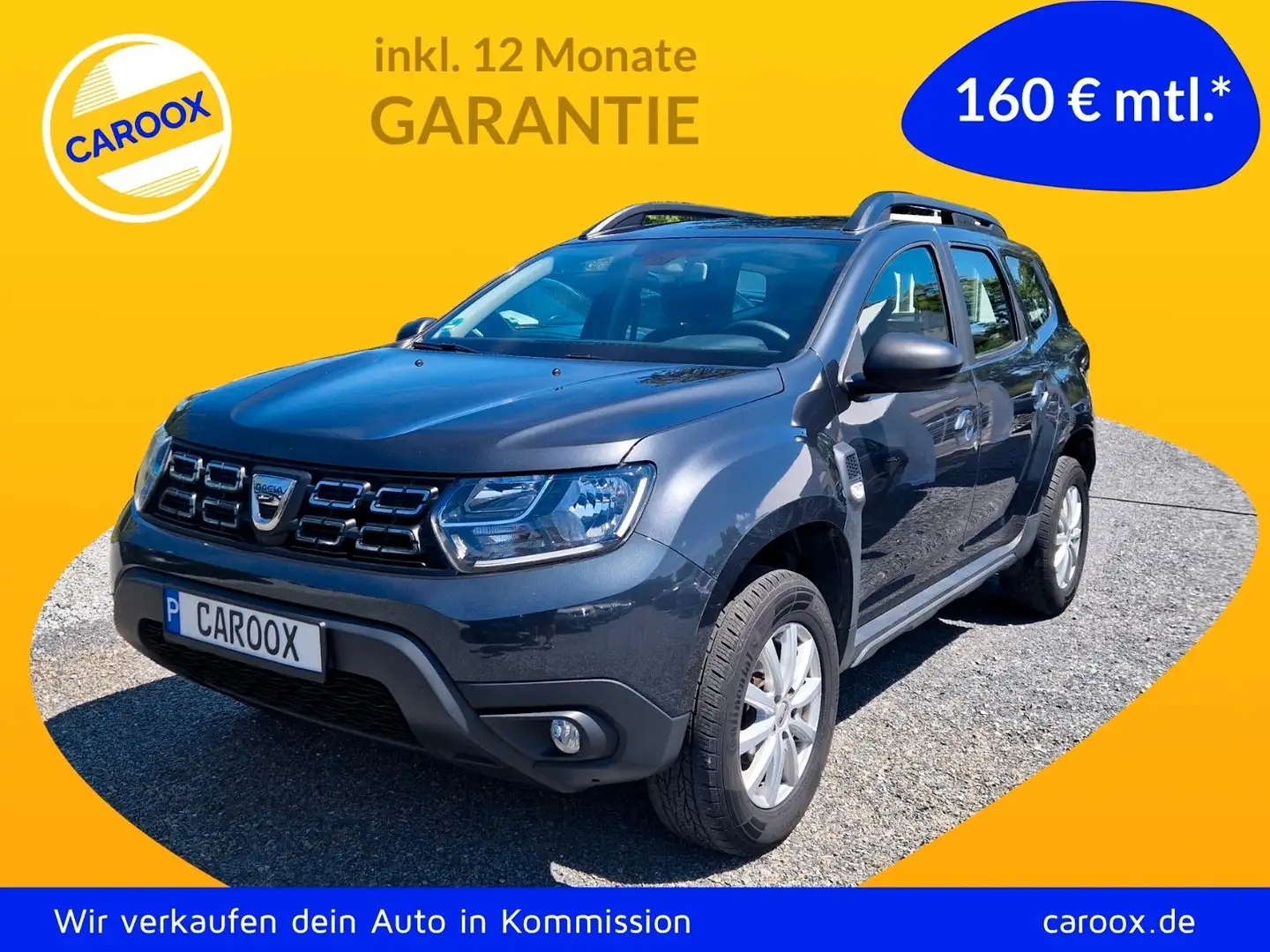 Dacia Duster II 1.6 SCe 115 Comfort AHK SZH Gris - 1