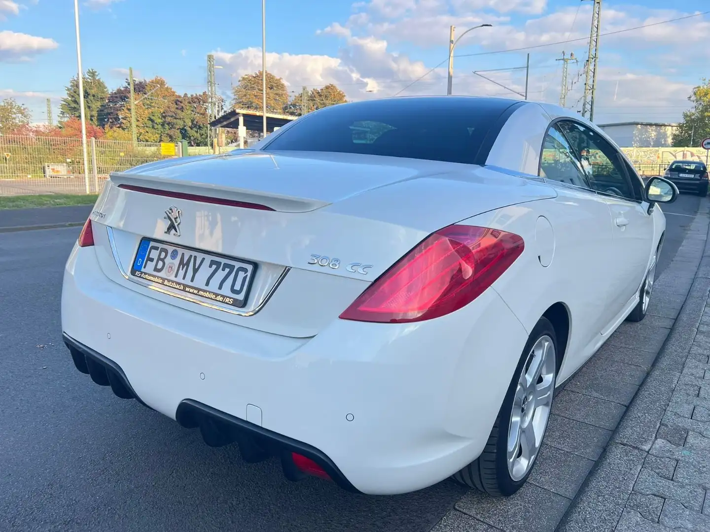Peugeot 308 CC Cabrio-Coupe Allure Weiß - 2