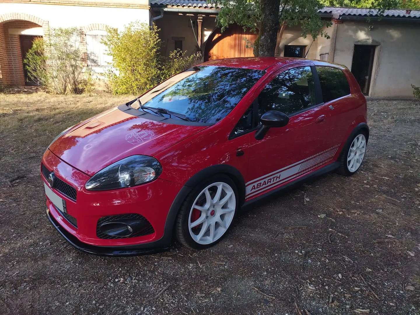 Abarth Grande Punto T-Jet 155 Rot - 1
