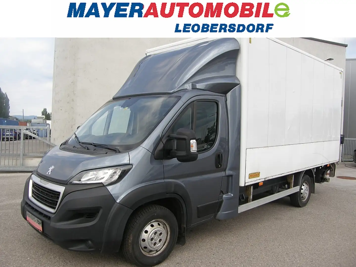 Peugeot Boxer Boxer Chassis KO/LBW 35+ L4 HDi 163 Kofferaufba... Bleu - 1