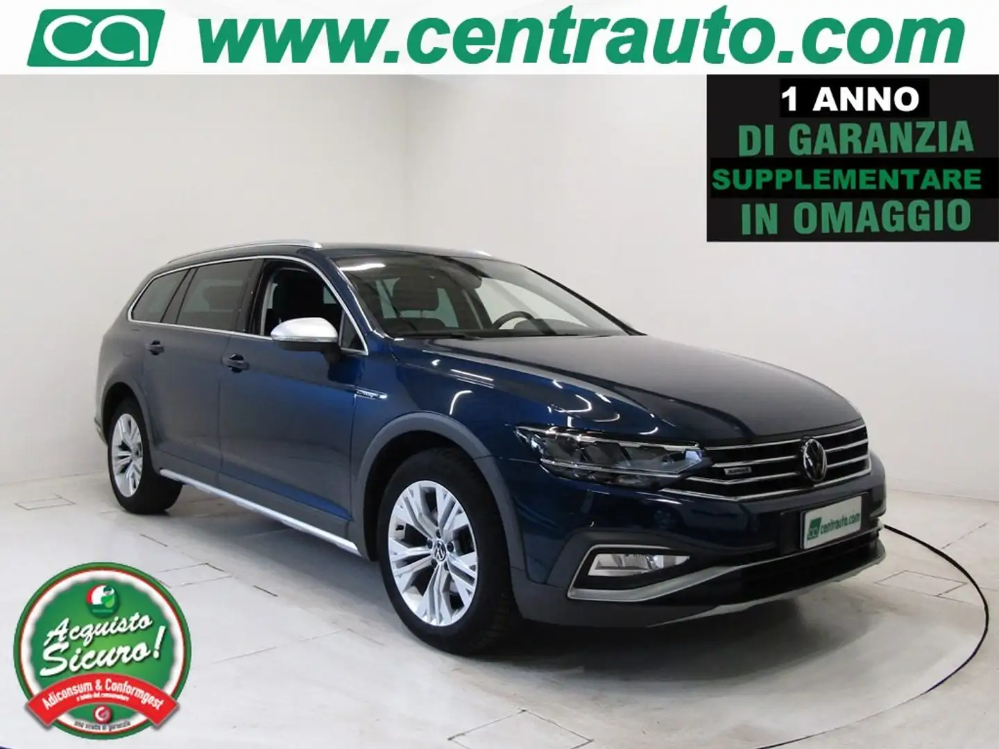 Volkswagen Passat Alltrack 2.0 TDI 4MOTION DSG 200CV plava - 1