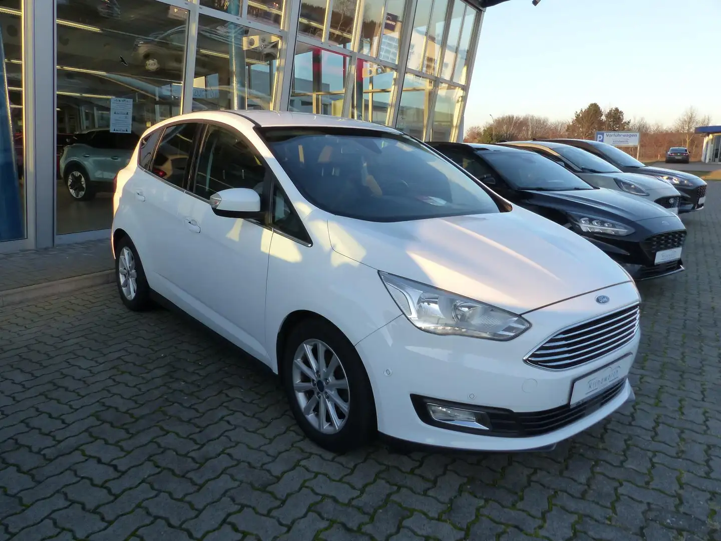 Ford C-Max 1.5 TDCi Titanium GJR, Notrad Weiß - 2