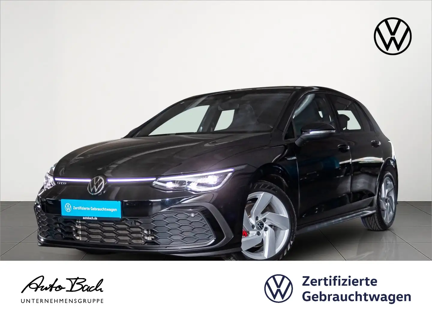 Volkswagen Golf VIII GTD Black Style 2.0 TDI DSG, Navi, LED Schwarz - 1