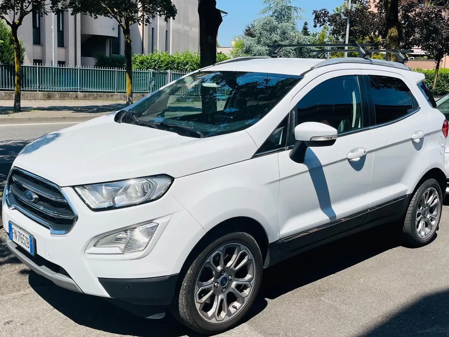 Ford EcoSport EcoSport 1.0 ecoboost Titanium S 125cv Bianco - 1