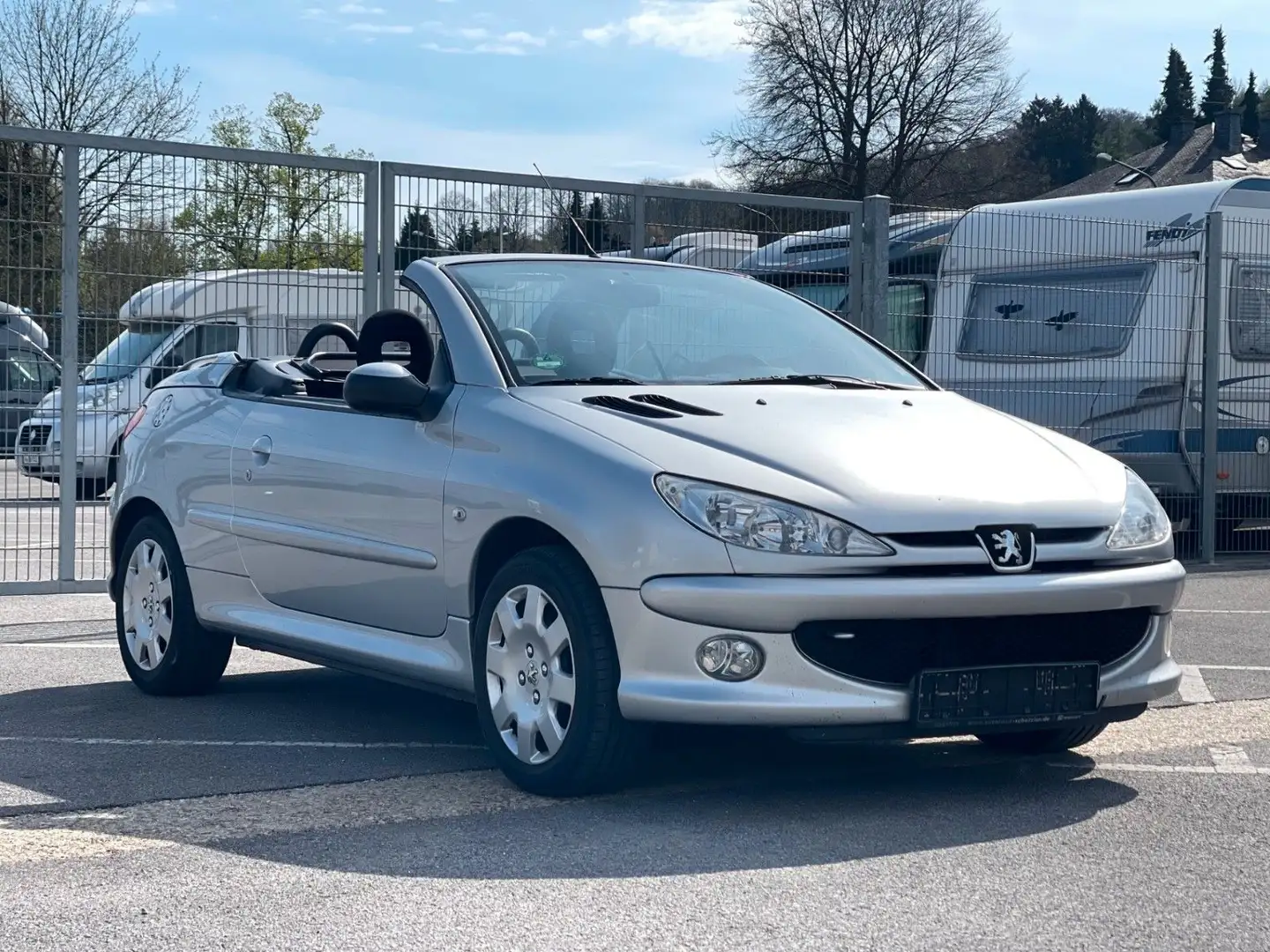 Peugeot 206 CC TÜV NEU + Inspektion Silber - 2