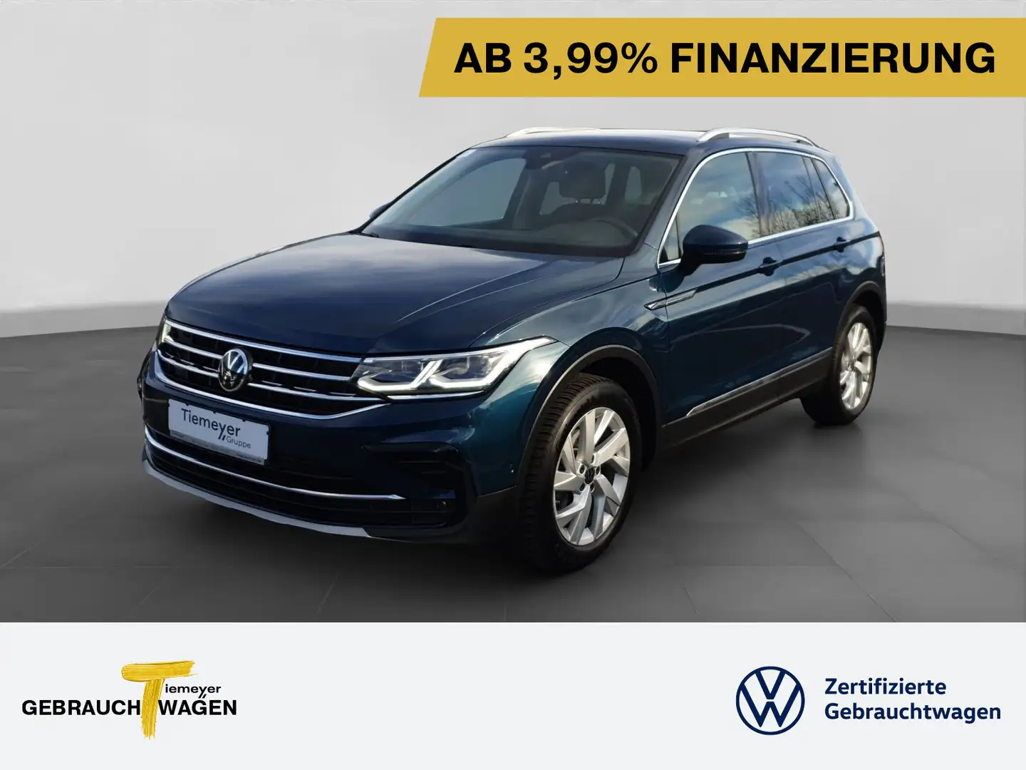 Volkswagen Tiguan 1.5 TSI DSG ELEGANCE LM18 AHK MATRIX ERGO Blau - 1