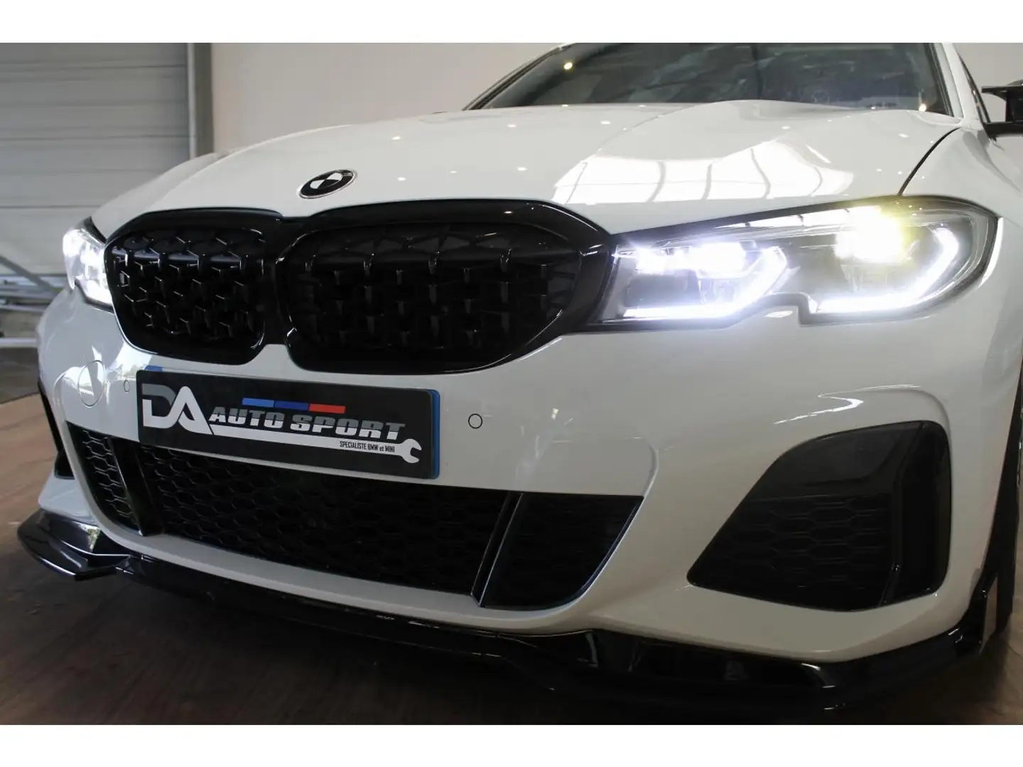 BMW 340 M340i - BVA - M PERFORMANCE BERLINE G20 Blanc - 2