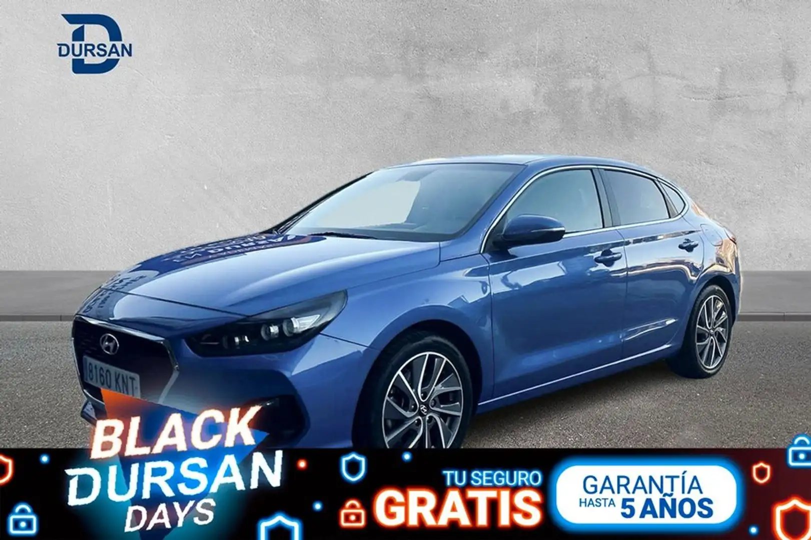 Hyundai i30 1.0 TGDI Tecno Fastback Blau - 1