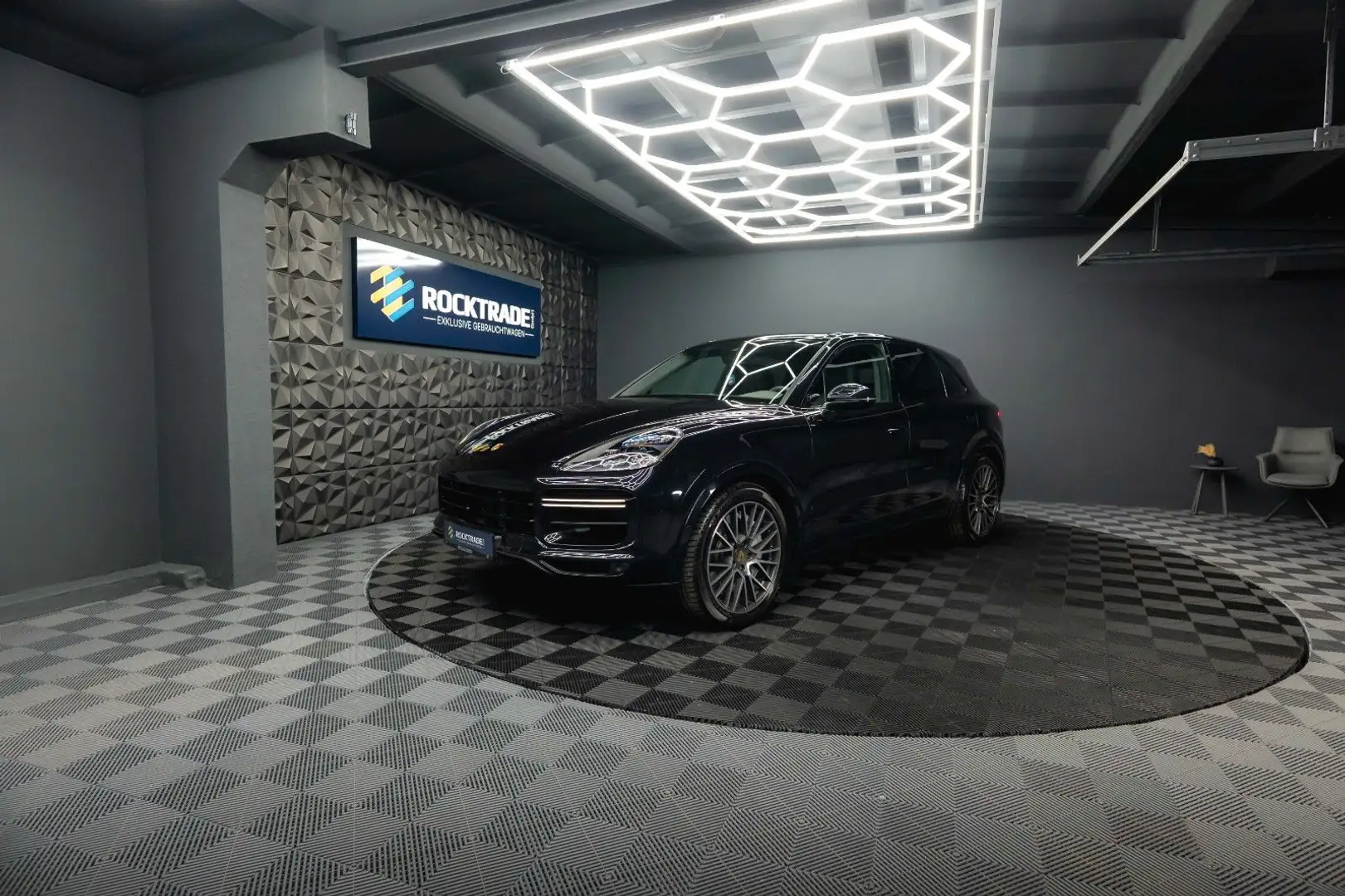 Porsche Cayenne Turbo V8 Sport Chrono Black *ACC*LED* Noir - 2