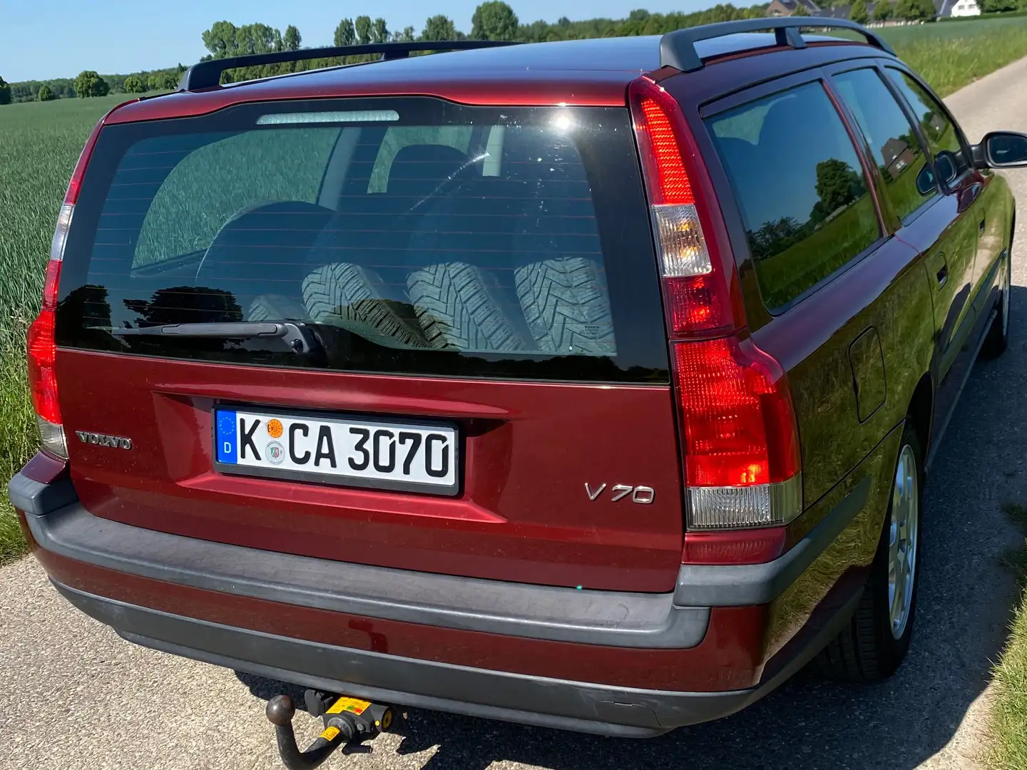 Volvo V70 Czerwony - 2