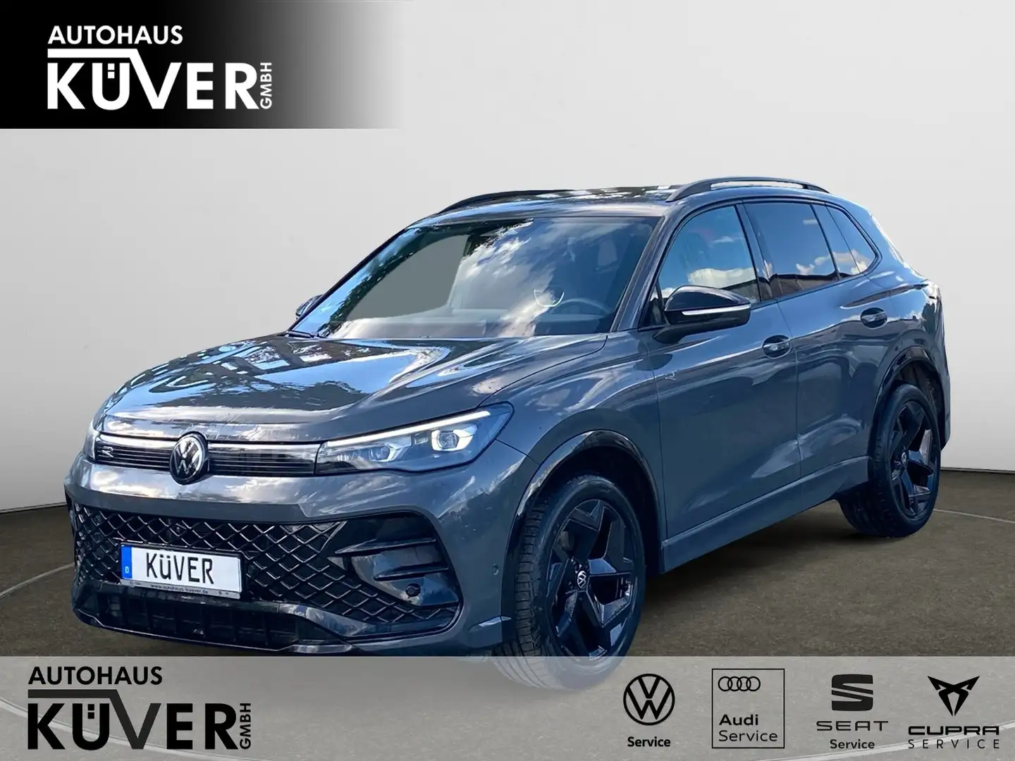 Volkswagen Tiguan R-Line 1.5 TSI DSG Navi+ACC+Pano+Matrix Grau - 1