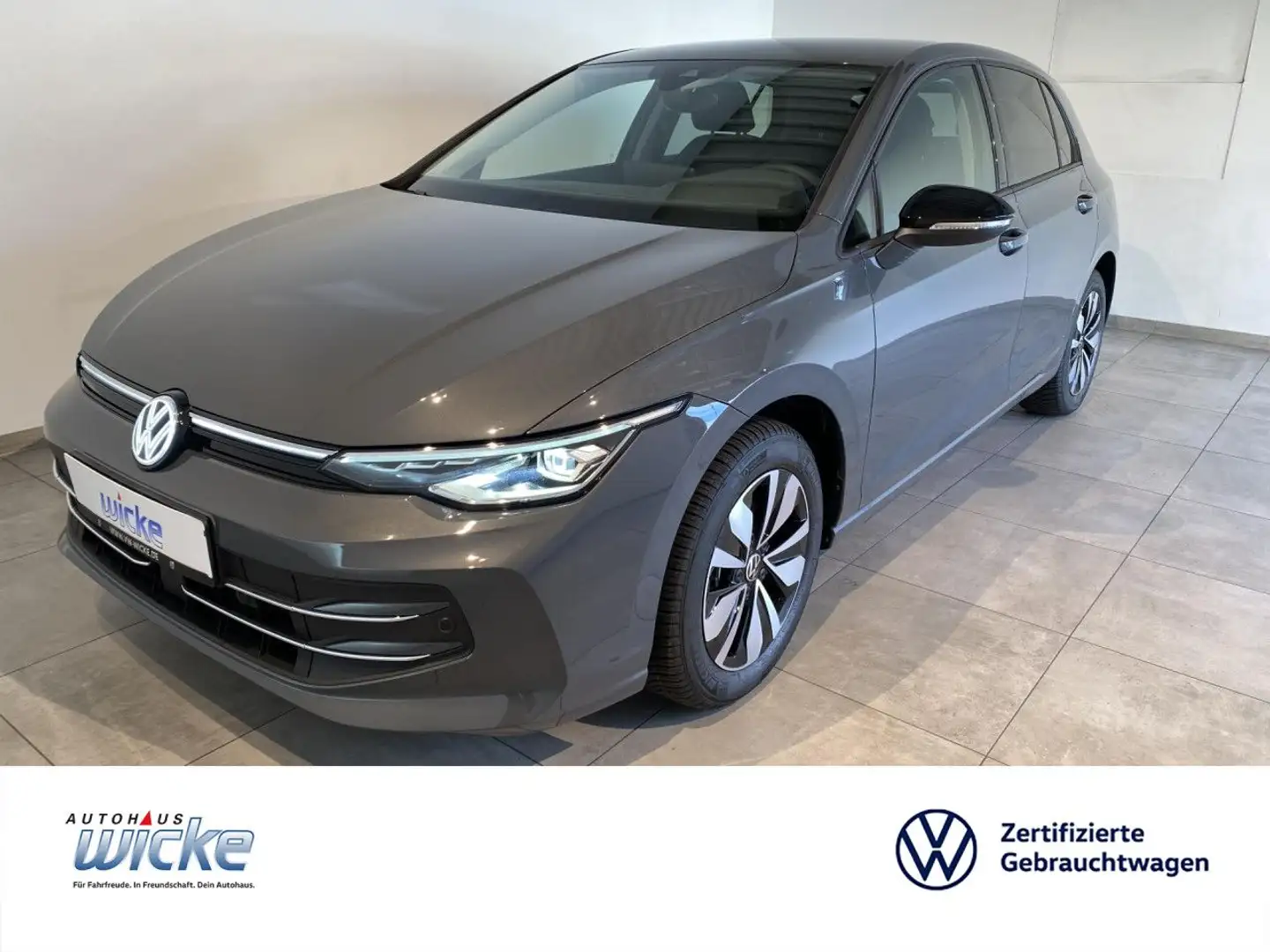 Volkswagen Golf VIII 1.5 eTSI 150PS DSG Goal GJR AHK NAVI LED Grau - 1