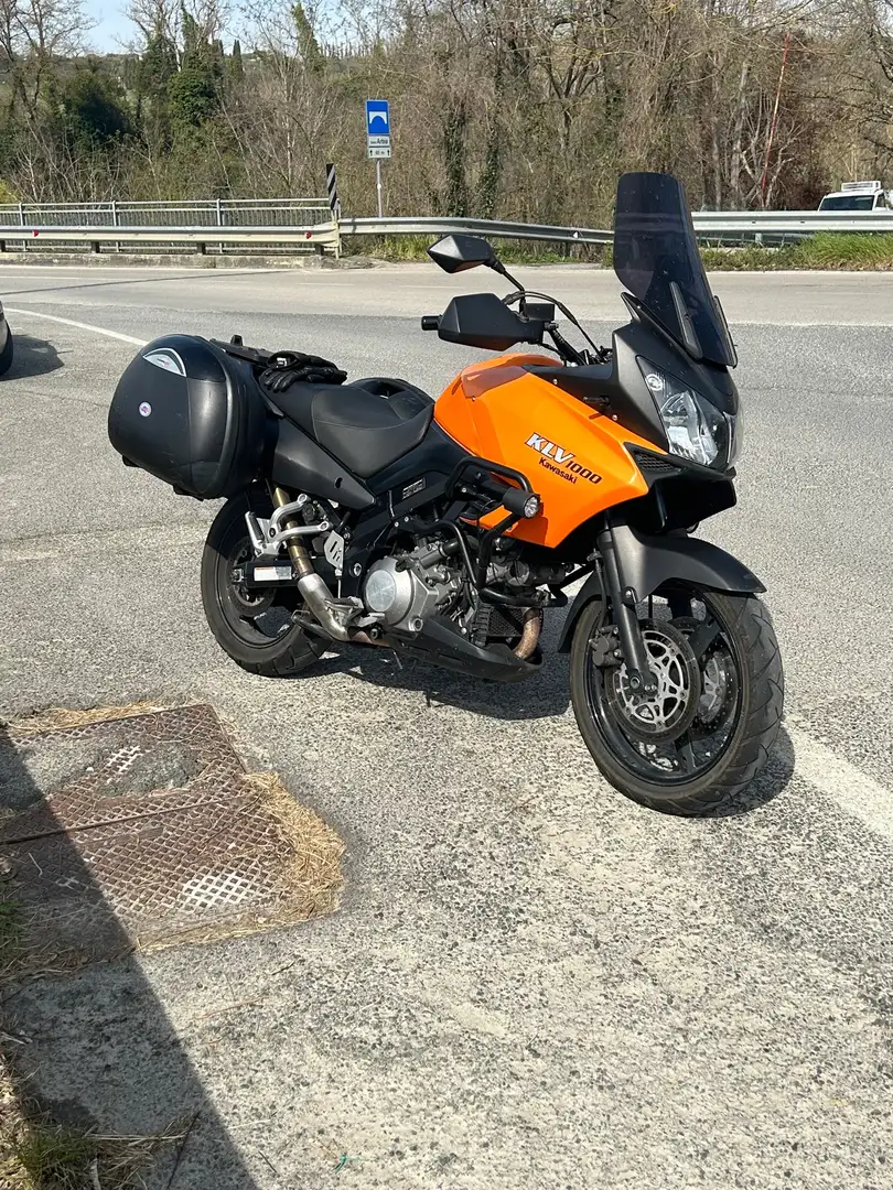 Kawasaki KLV 1000 Oranje - 1