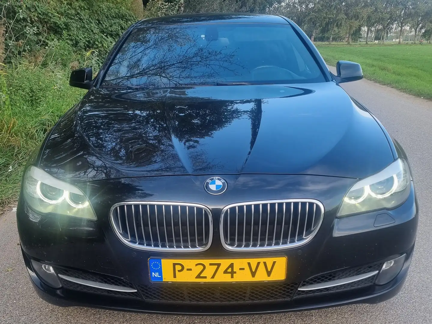 BMW 520 d High Executive Zwart - 1