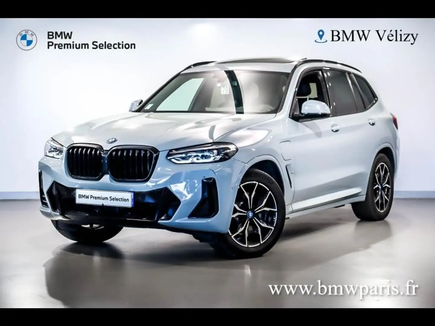 BMW X3 xDrive30e 292ch M Sport Gris - 1