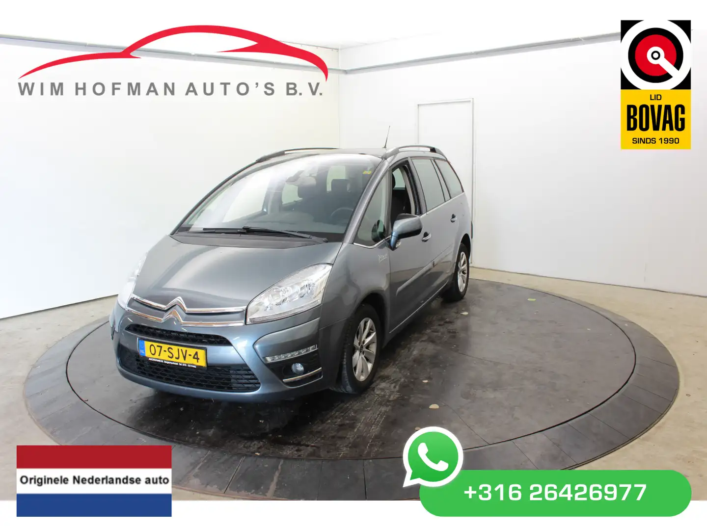 Citroen Grand C4 Picasso 1.6 VTi Selection 7p Trekhaak Clima NL Auto Gris - 1