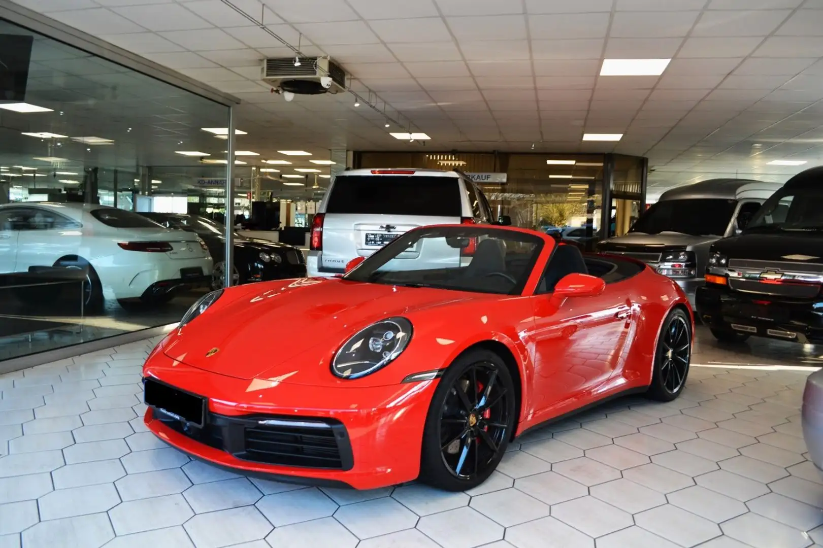 Porsche 911 Carrera S Cabriolet Rot - 1