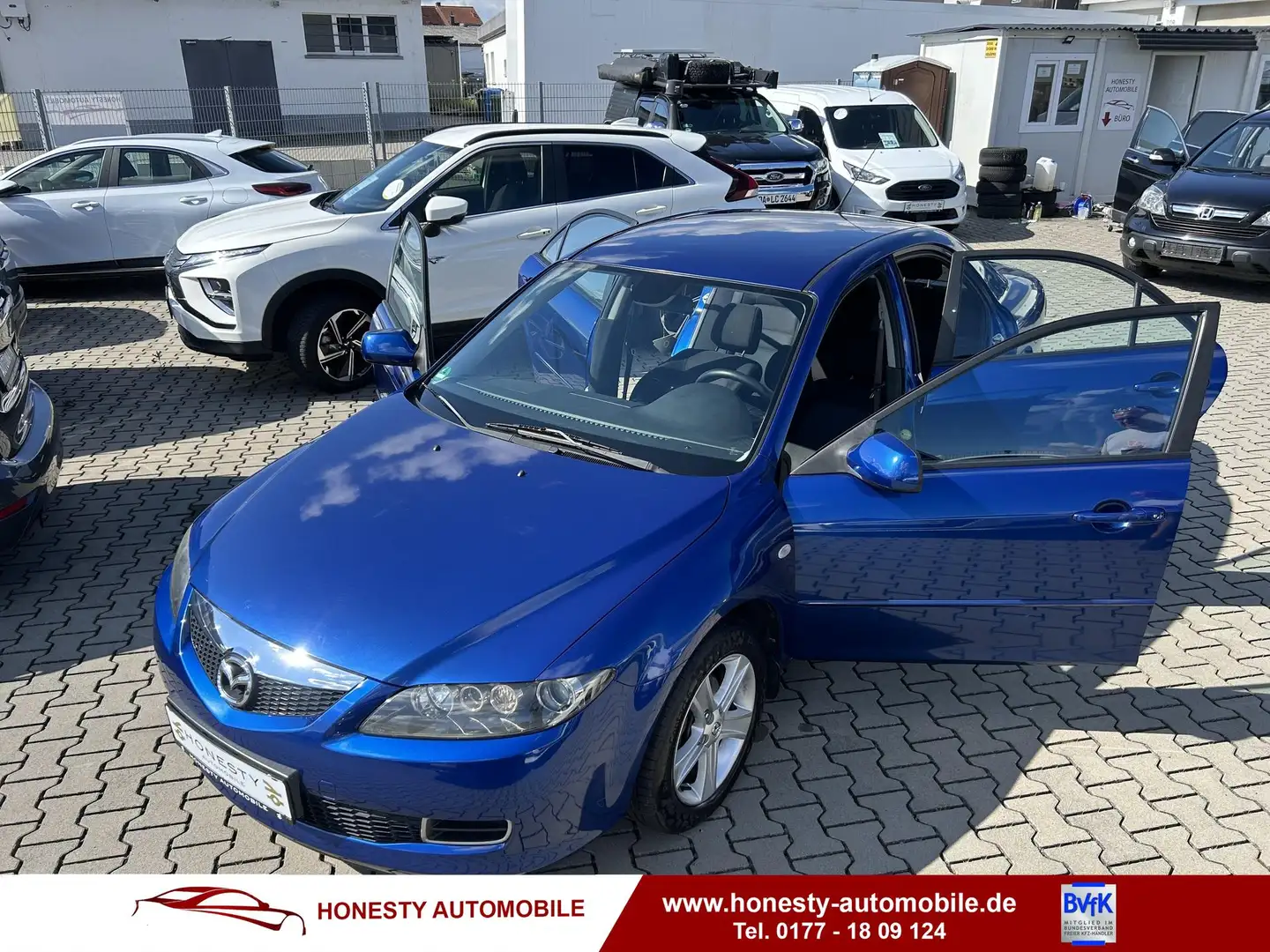 Mazda 6 1.8 Exclusive*ABS*DIGITALER SERVICENACHWEIS*TEC... Blau - 1