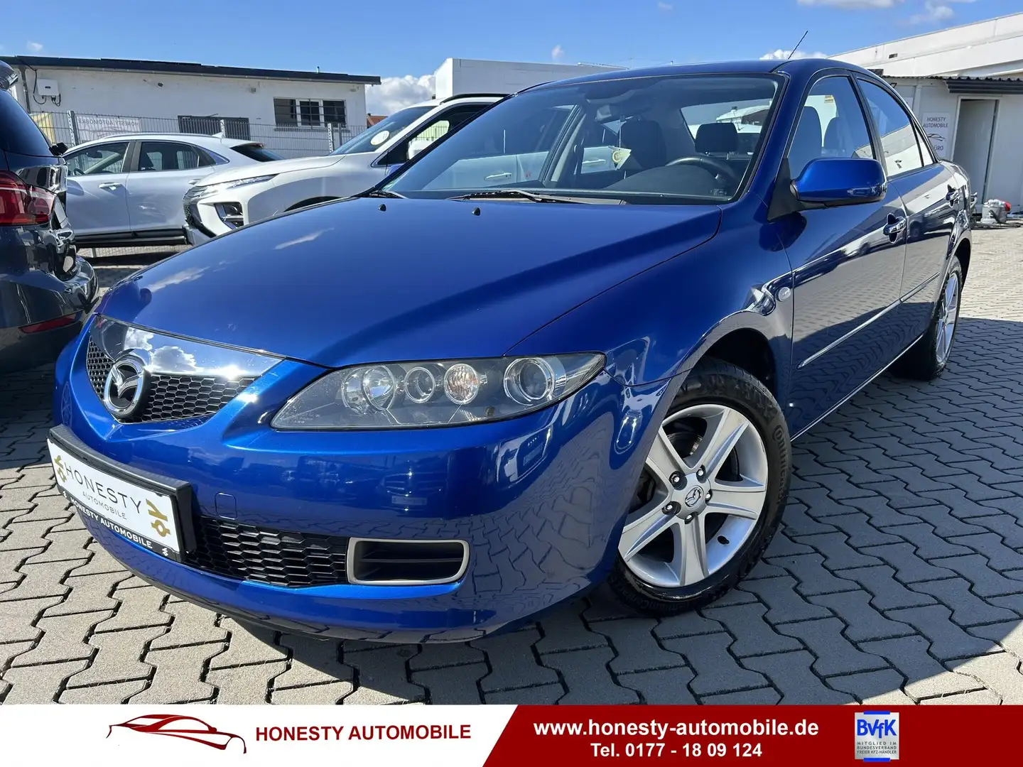 Mazda 6 1.8 Exclusive*ABS*DIGITALER SERVICENACHWEIS*TEC... Blau - 2