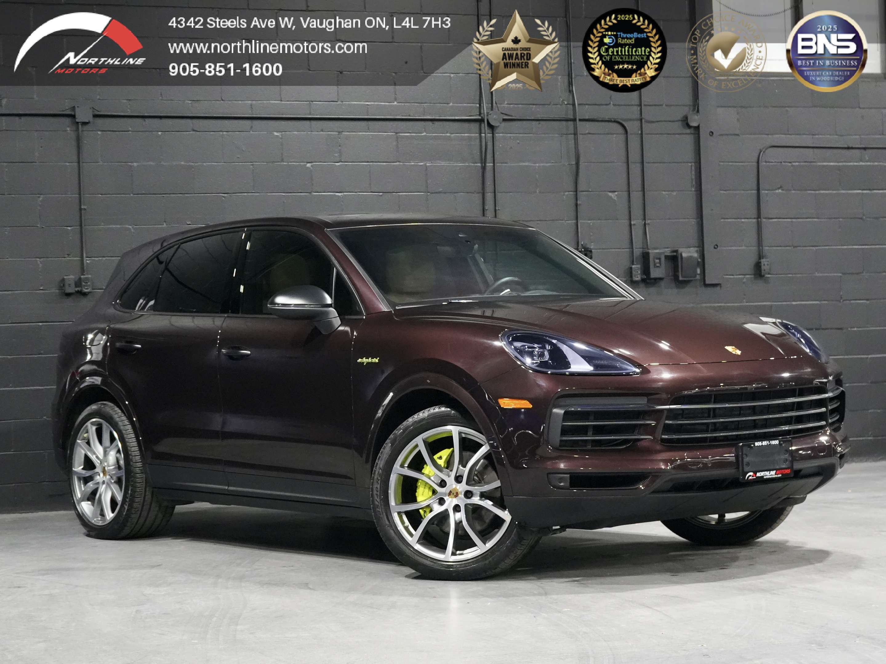Brown 2022 Porsche Cayenne E-Hybrid SUV AWD SUV / Crossover All-Wheel Drive 8-Speed Automatic