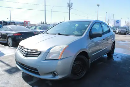 Gray 2010 Nissan Sentra 2.0 S Sedan Front-Wheel Drive Continuously Variable Transmission