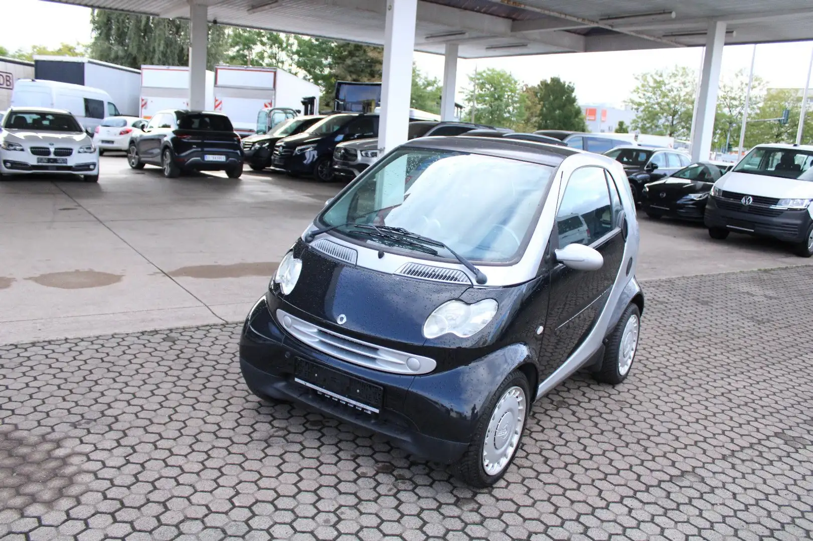 smart forTwo coupe CDI Basis,Klima,Panorama,TURBO NEU Argent - 2