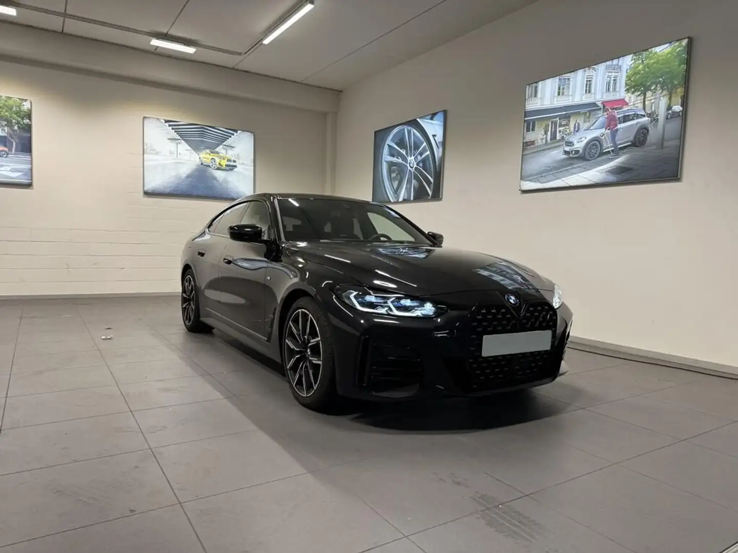 BMW 420 d Gran Coupe mhev 48V xdrive Msport auto Negro - 2