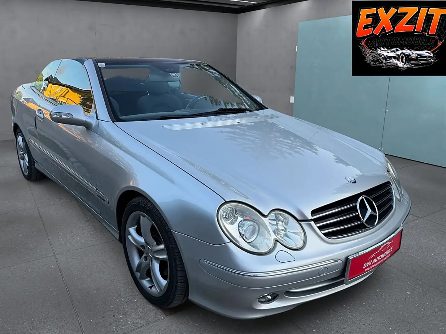 Mercedes-Benz CLK 320 Cabrio Avantgarde Aut.*Nur130.000km* Silber - 1
