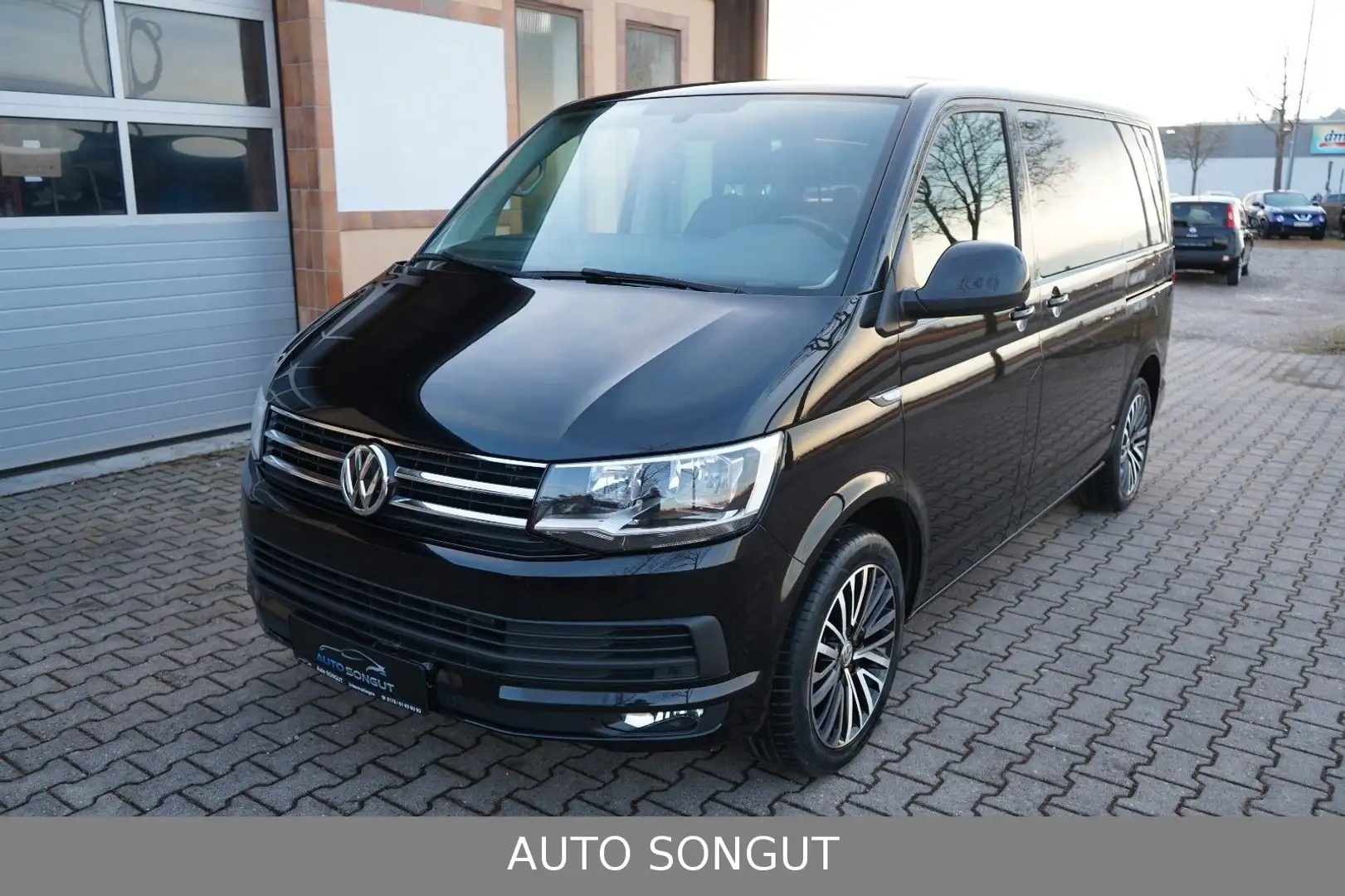 Volkswagen T6 Multivan *1.HAND*KAMERA*STHZ*AHK*CARPLAY*7STZ Noir - 1